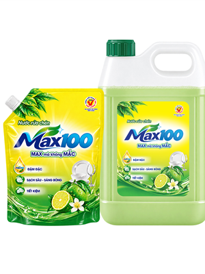 Nước rửa chén Max100